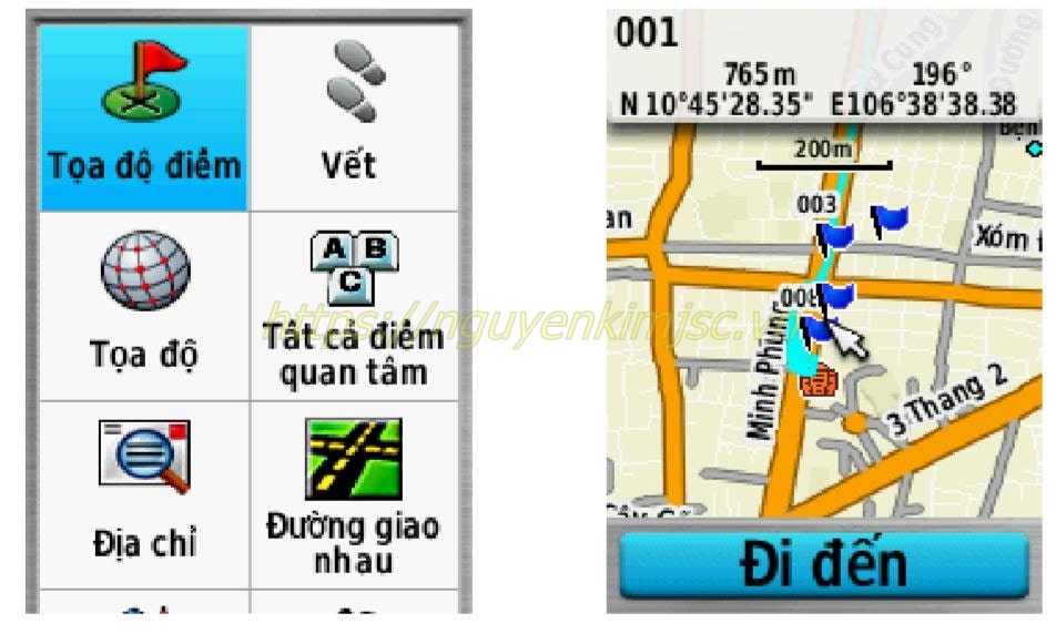 Máy định vị GPS cầm tay Garmin 64sx
